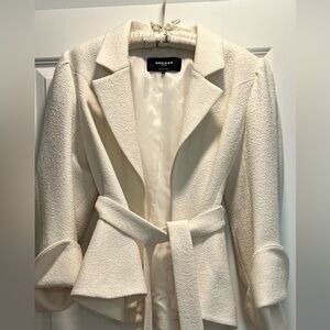 Richard Boucle ivory jacket and pants